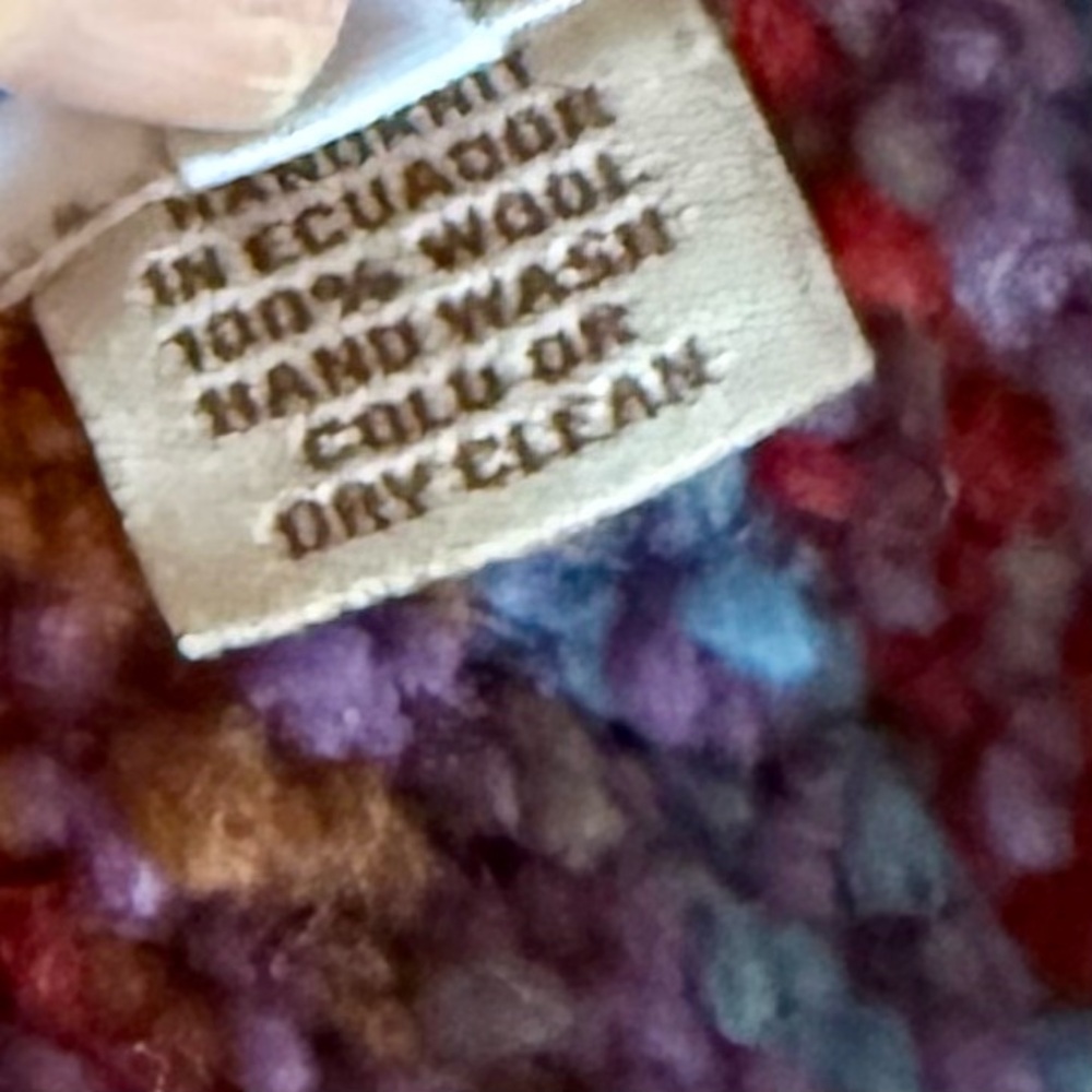 Colorful Knit Zip-Up Jacket - Picture 9 of 9